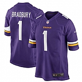 Nike Vikings 1 Garrett Bradbury Purple 2019 NFL Draft First Round Pick Vapor Untouchable Limited Jersey Dzhi,baseball caps,new era cap wholesale,wholesale hats